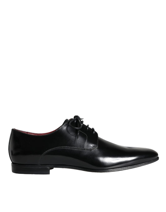 Dolce &amp; Gabbana Scarpe Derby da uomo in pelle di vitello nera