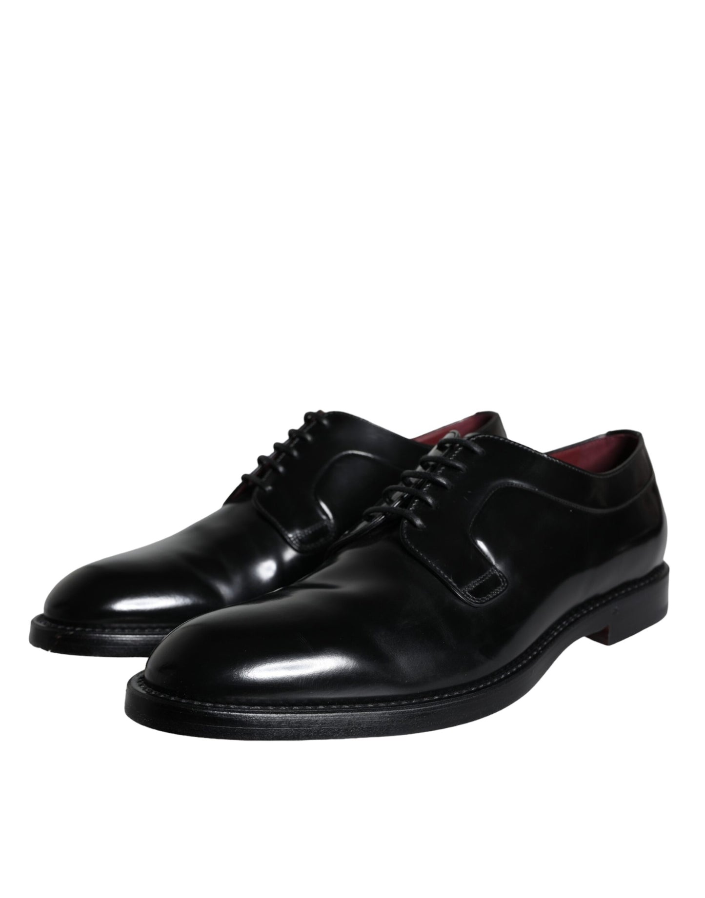 Dolce &amp; Gabbana Scarpe Derby da uomo in pelle di vitello nera