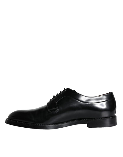 Dolce &amp; Gabbana Scarpe Derby da uomo in pelle di vitello nera