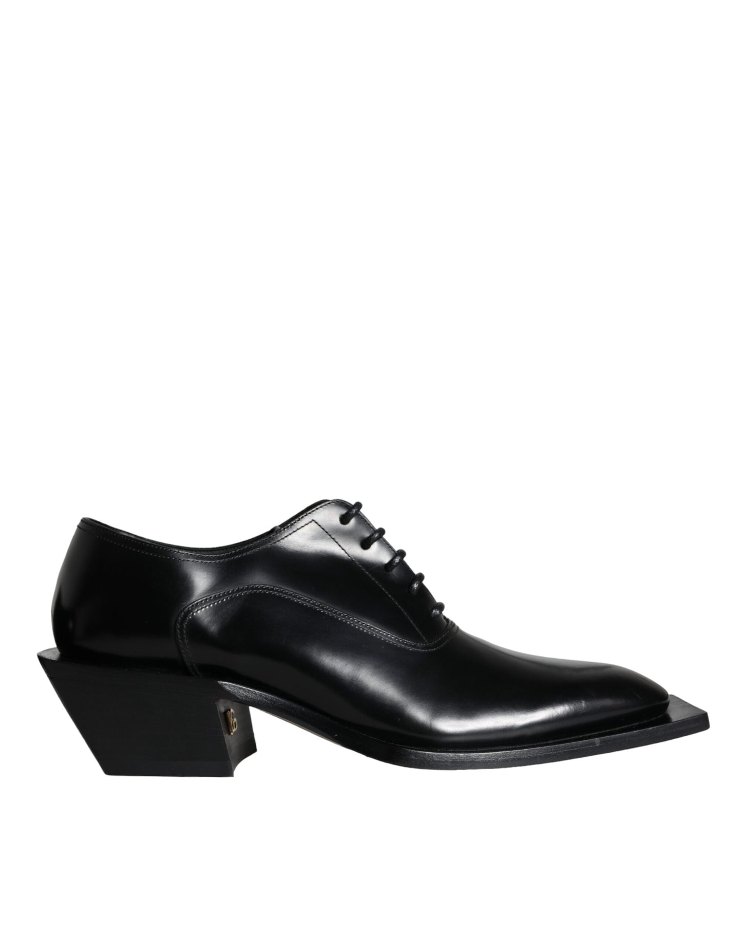 Dolce &amp; Gabbana Scarpe Derby da uomo in pelle di vitello nera