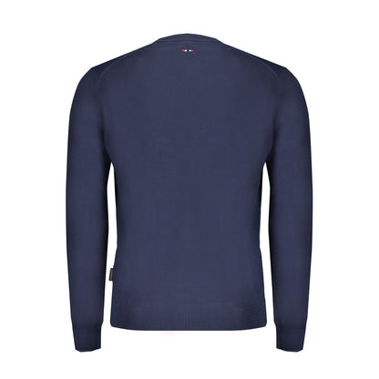 Napapijri Blue Cotton Sweater