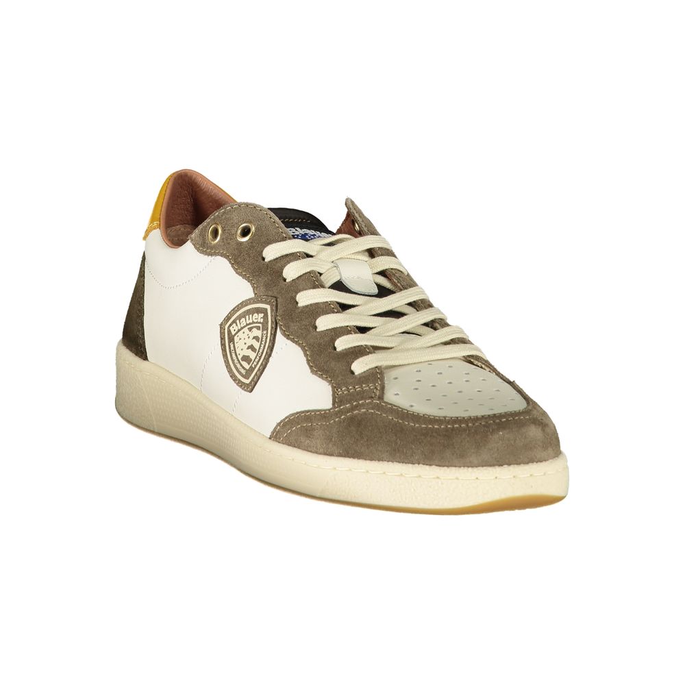 Sneaker Blauer in poliestere bianco