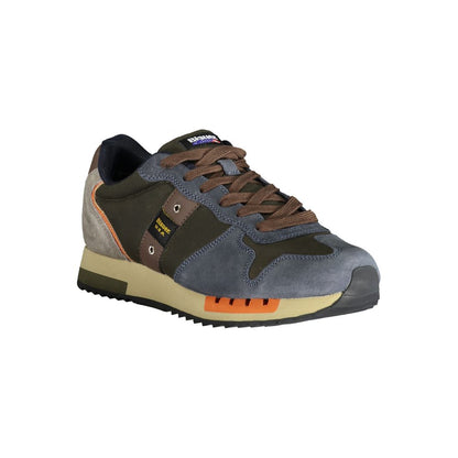 Sneaker Blauer in poliestere blu