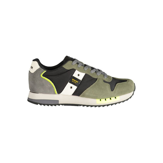 Sneaker Blauer in poliestere verde