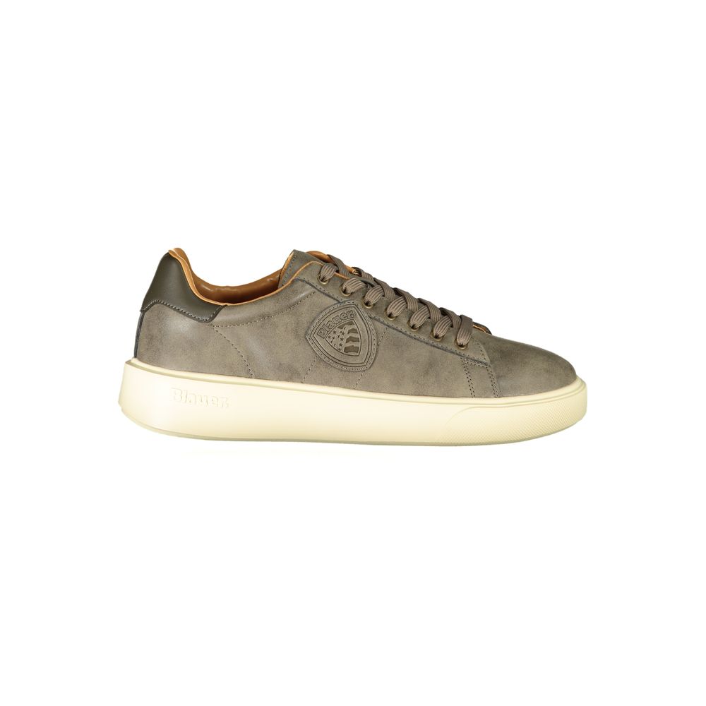 Sneaker Blauer in poliestere beige