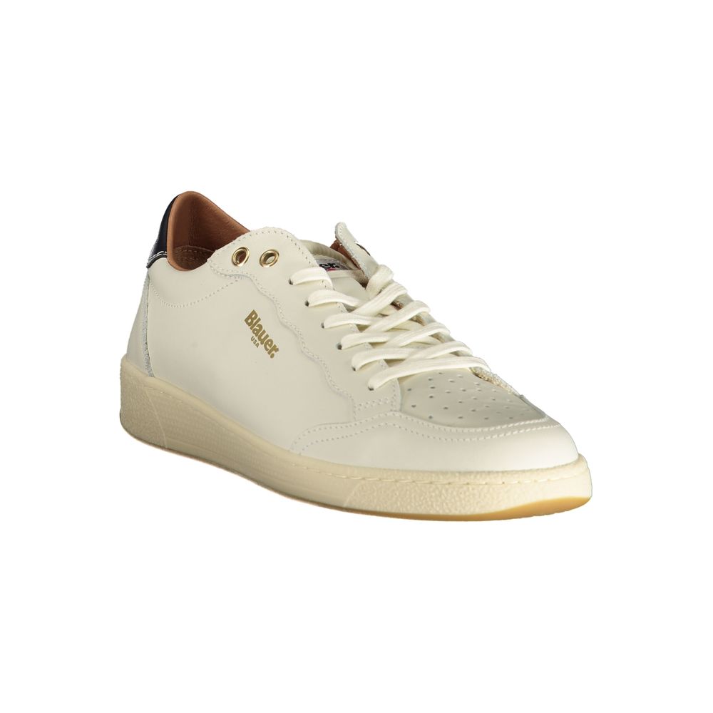 Sneaker Blauer in poliestere bianco