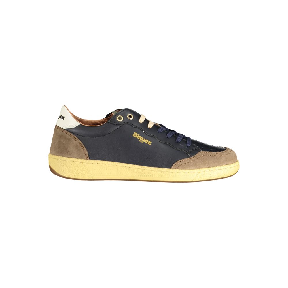 Sneaker Blauer in poliestere marrone