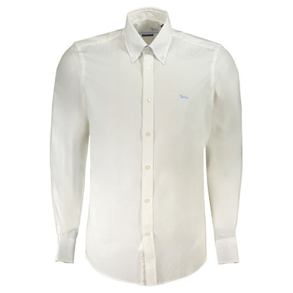 Harmont & Blaine White Cotton Shirt