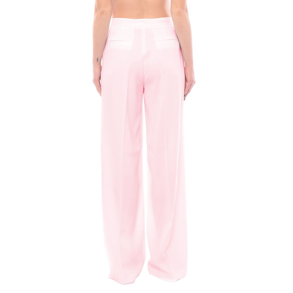 PINKO Jeans e pantaloni in poliestere rosa