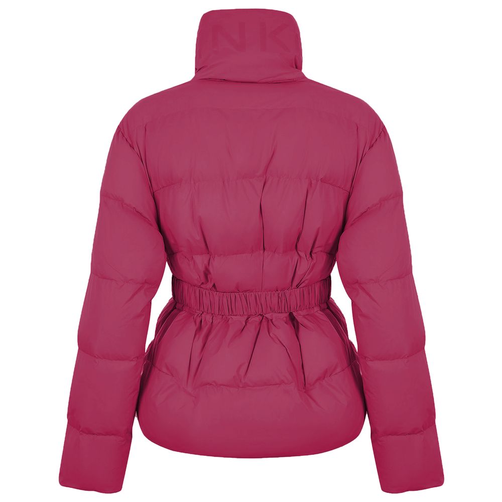 PINKO Fuchsia Nylon Jackets & Coat