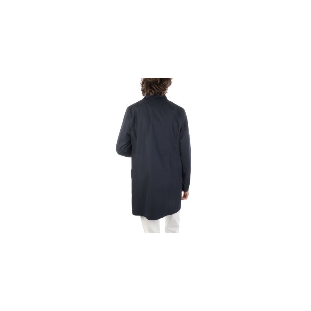 Giacca in cotone blu Aquascutum