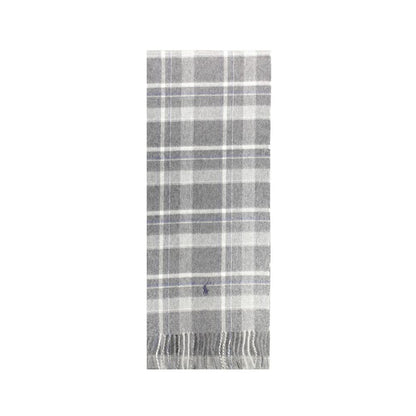 Ralph Lauren Gray Wool Scarf