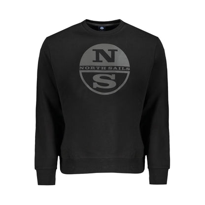 Maglione North Sails in cotone nero