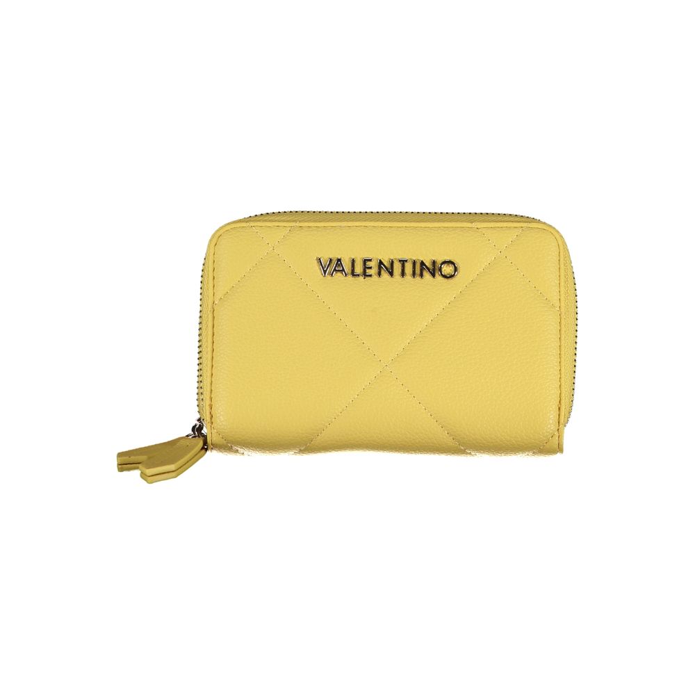 Valentino Bags Portafoglio in polietilene giallo