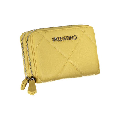 Valentino Bags Portafoglio in polietilene giallo