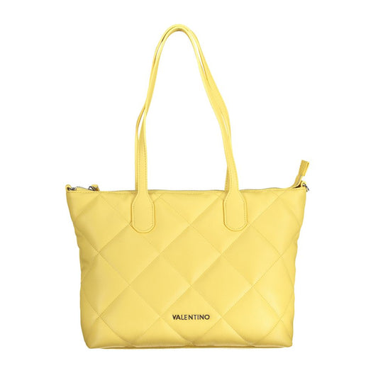 Valentino Bags Borsa a mano in polietilene giallo