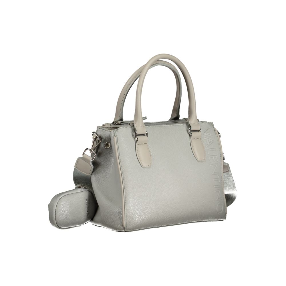 Valentino Bags Borsa a mano in polietilene grigio