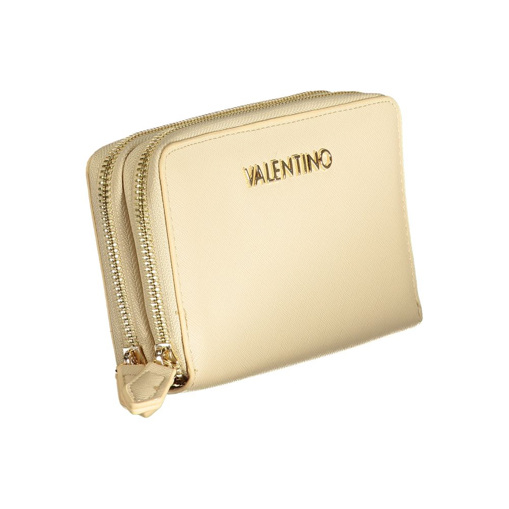 Valentino Bags Portafoglio Beige in Polietilene