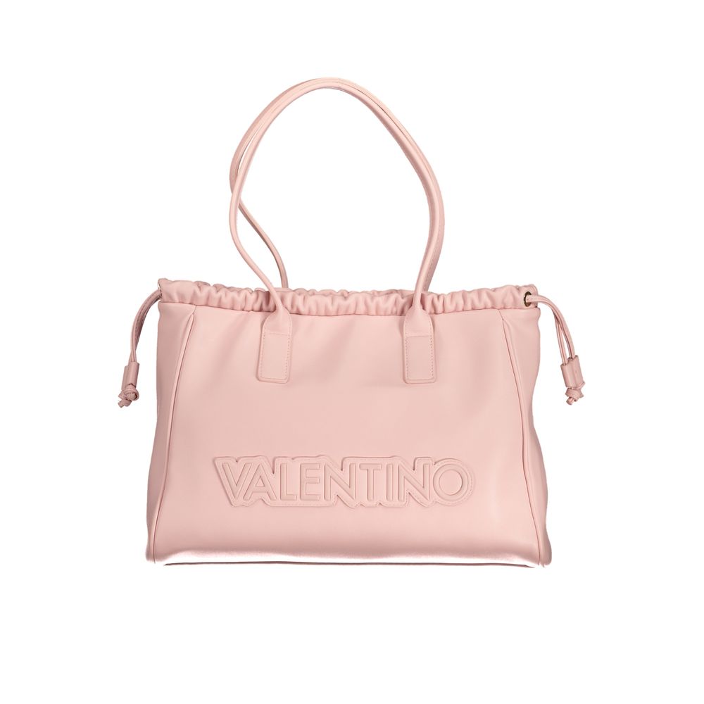 Valentino Bags Borsa a mano in polietilene rosa