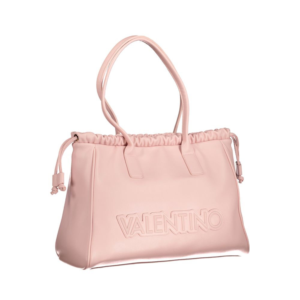 Valentino Bags Borsa a mano in polietilene rosa