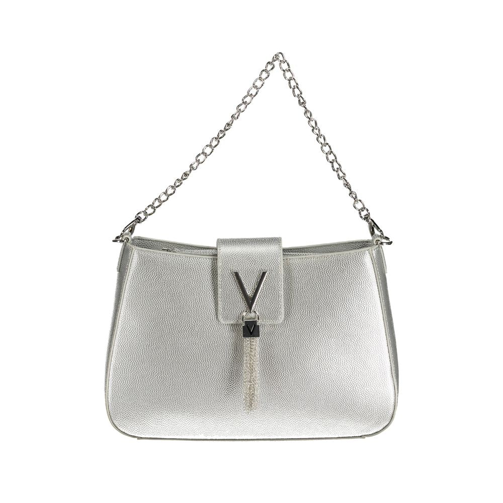 Valentino Bags Borsa a mano in polietilene argento