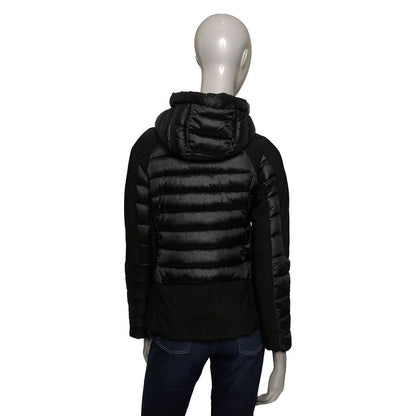 Baldinini Trend Black Polyester Jackets & Coat