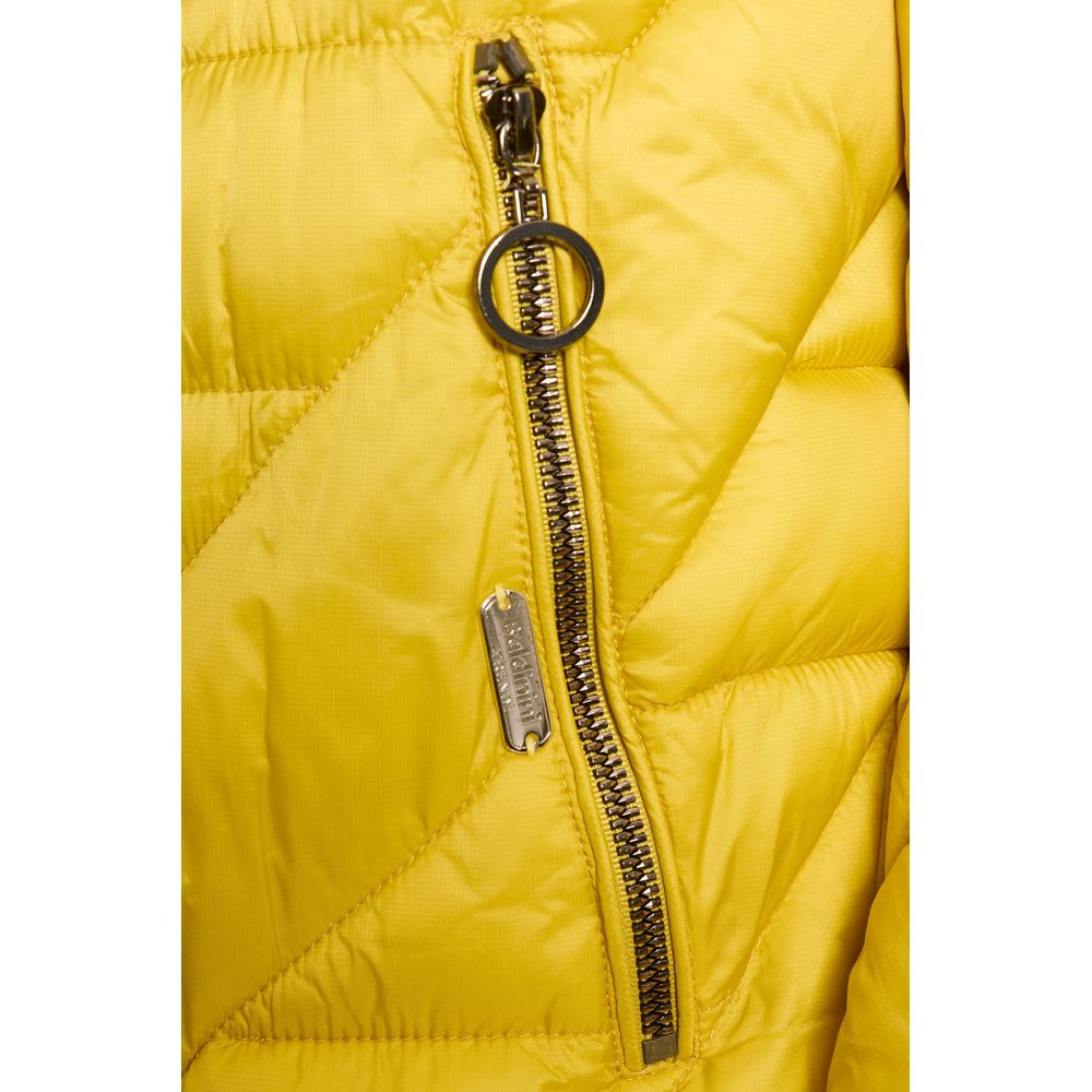 Baldinini Trend Yellow Polyester Jackets & Coat