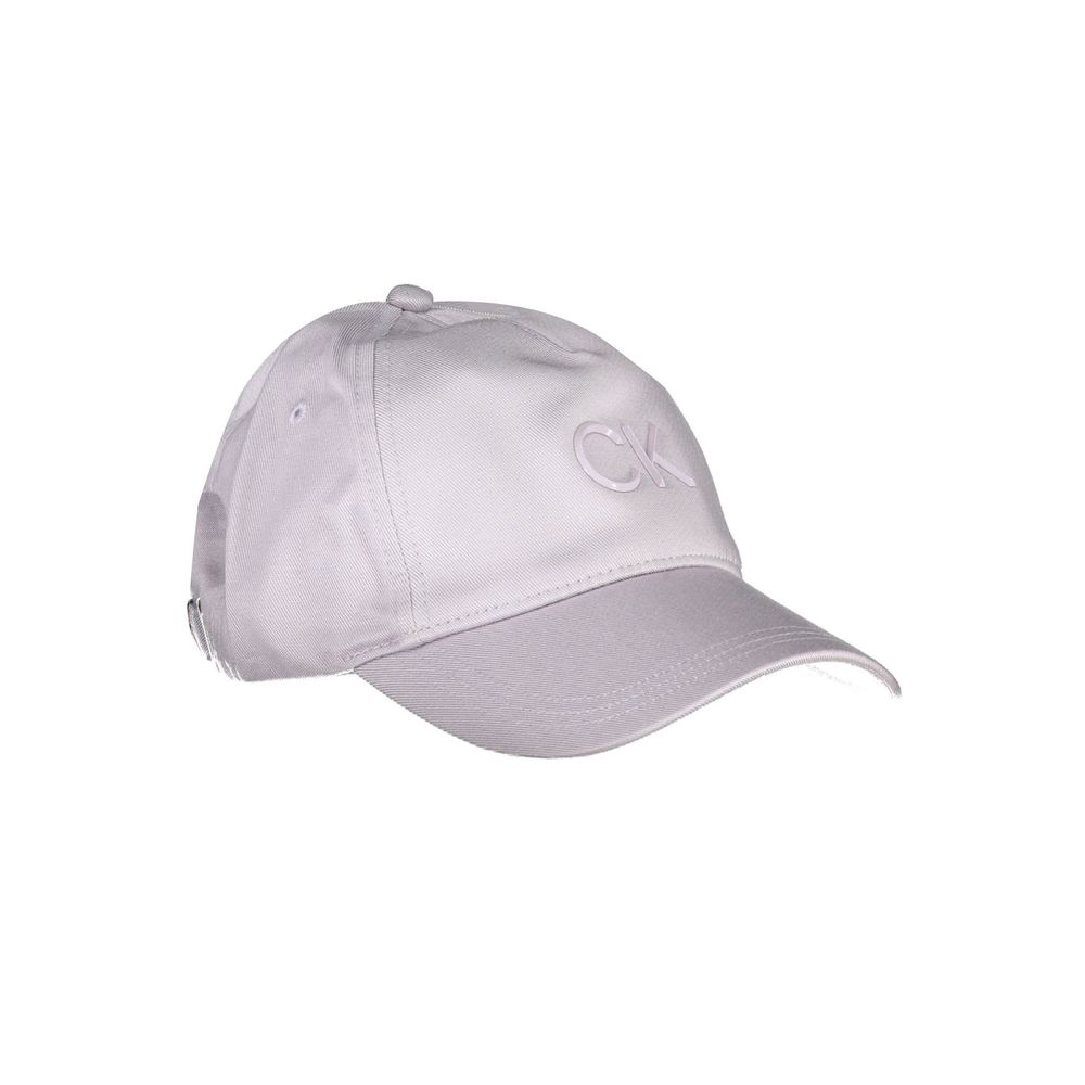 Calvin Klein Purple Cotton Hat