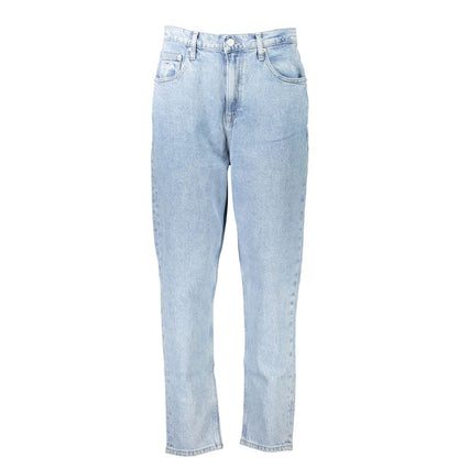 Tommy Hilfiger Light Blue Cotton Jeans & Pant