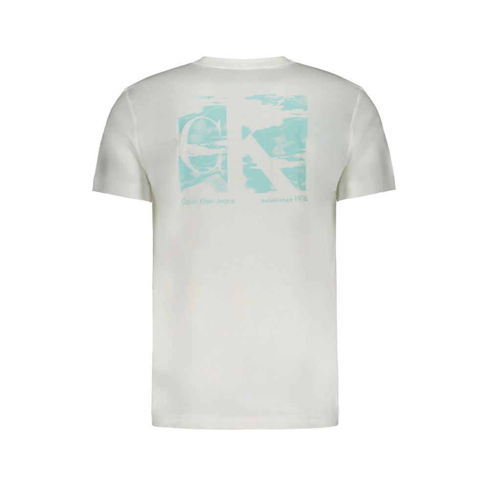 Calvin Klein White Cotton T-Shirt