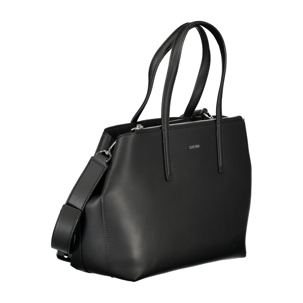 Calvin Klein Black Polyester Handbag