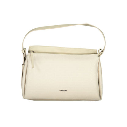 Calvin Klein Beige Polyester Handbag