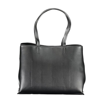 Calvin Klein Black Polyester Handbag