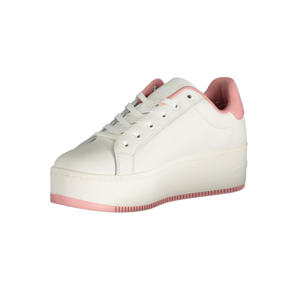 Tommy Hilfiger Pink Polyester Sneaker