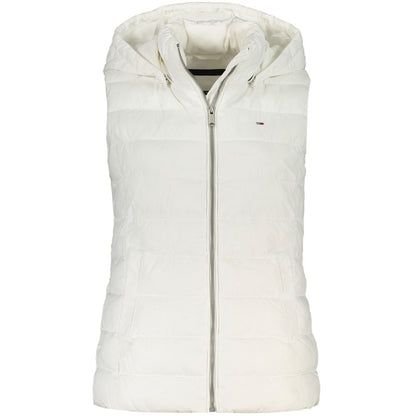 Tommy Hilfiger White Polyester Women Jacket