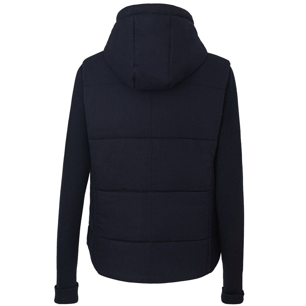 Gran Sasso Blue Wool Jacket