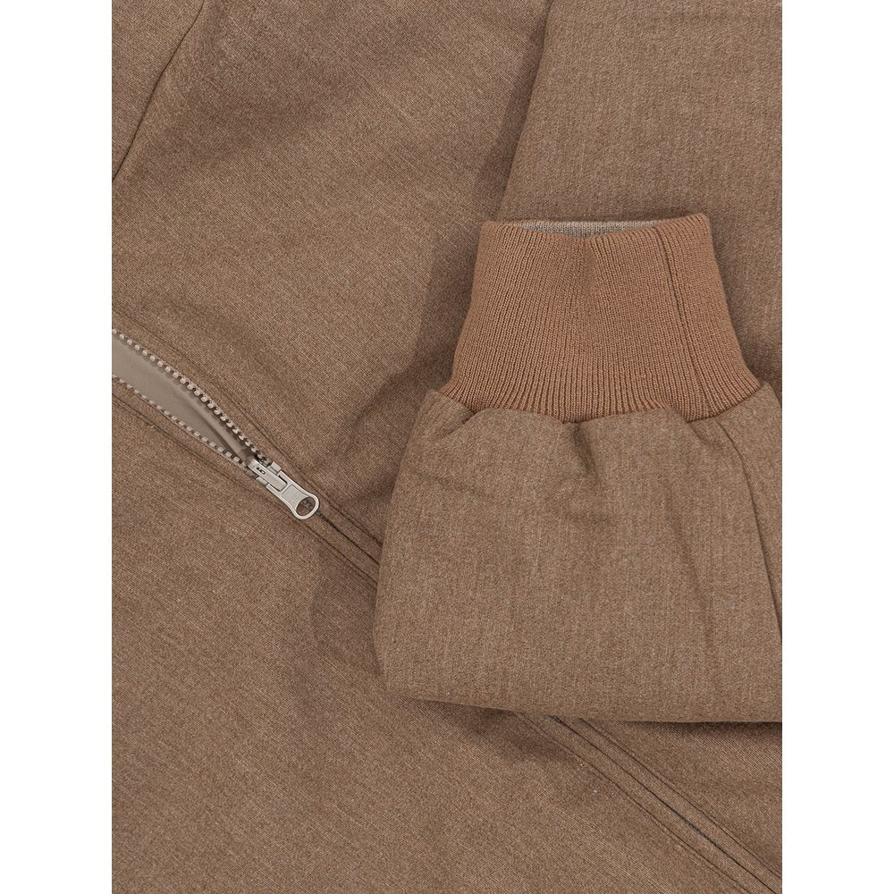 Gran Sasso Beige Wool Jacket