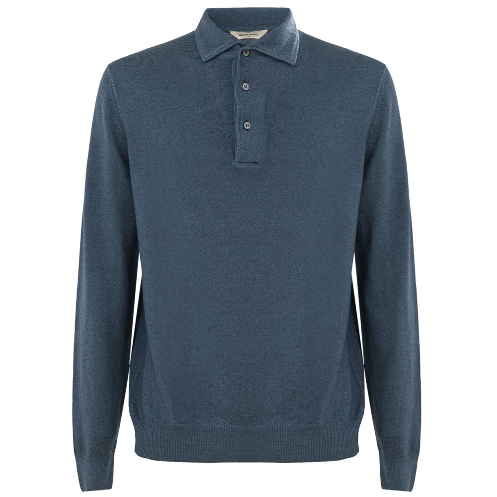 Gran Sasso Blue Wool Sweater