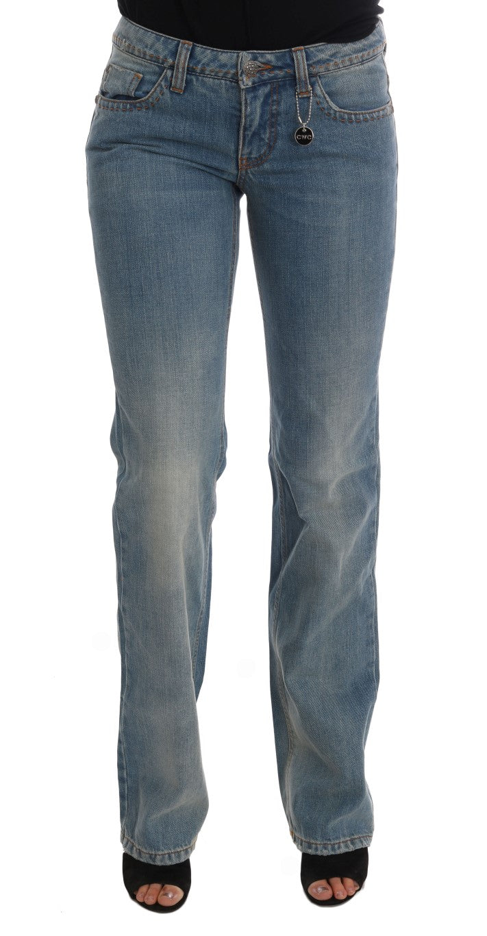 Costume National Chic Jeans dritti vestibilità classica blu