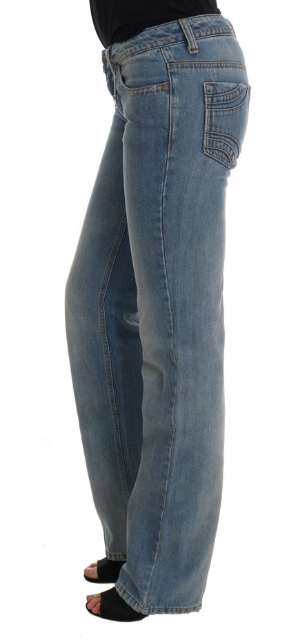 Costume National Chic Jeans dritti vestibilità classica blu