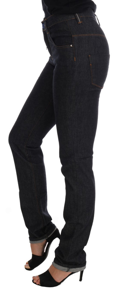 Costume National Jeans super slim eleganti blu scuro