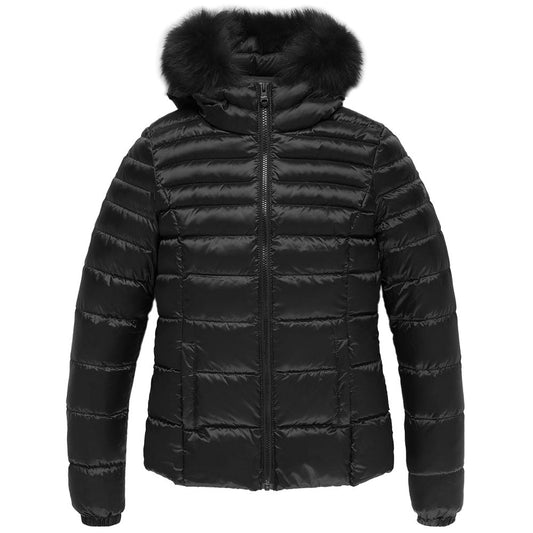 Refrigiwear Black Nylon Jackets & Coat