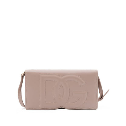 Dolce & Gabbana Pink Leather Handbag