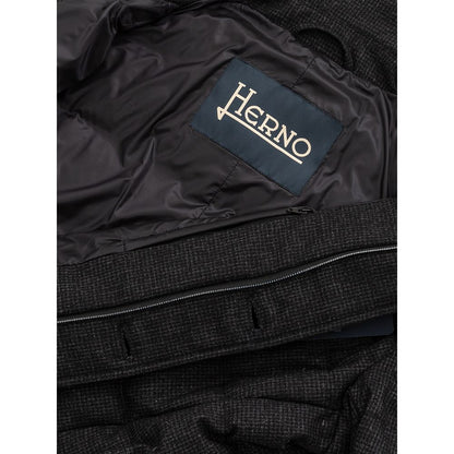 Herno Black Wool Jacket