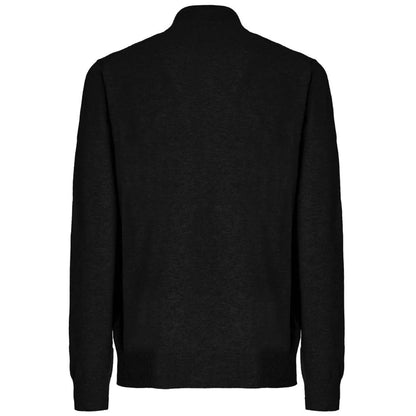 Malo Black Wool Sweater