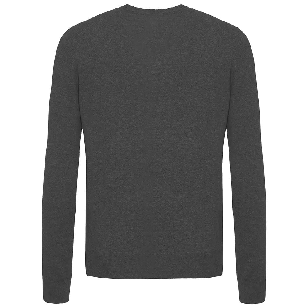 Malo Gray Wool Sweater