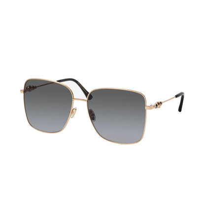 Jimmy Choo Gold Metal Sunglasses