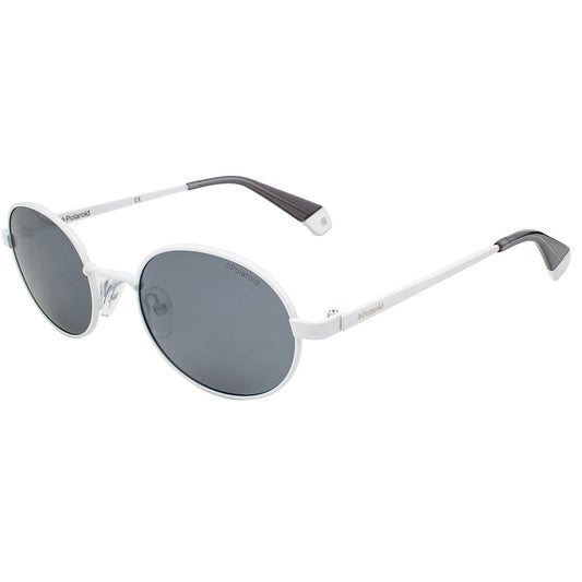 Polaroid White Metal Sunglasses