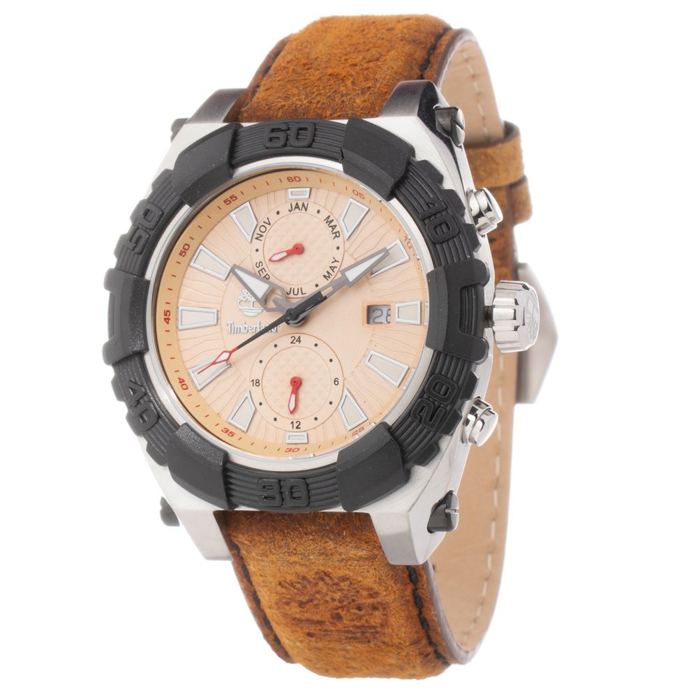 Timberland Brown Leather Watch