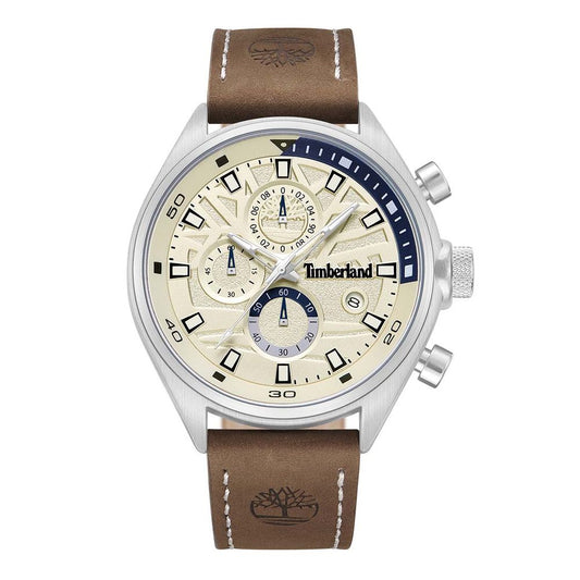 Timberland Brown Leather Watch